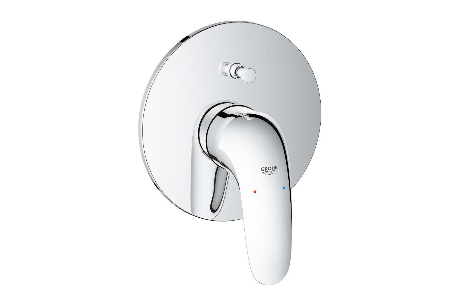 Badewannenarmatur Eurostyle 46 mm, Chrom<br>Einhand-Wannenbatterie