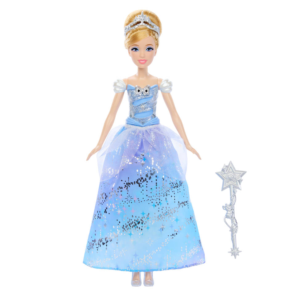 Disney prinses Assepoester en haar betoverende baljurk
