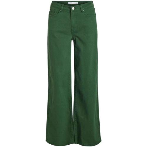 Vila - VIGREE RW FLARED JEANS Verde