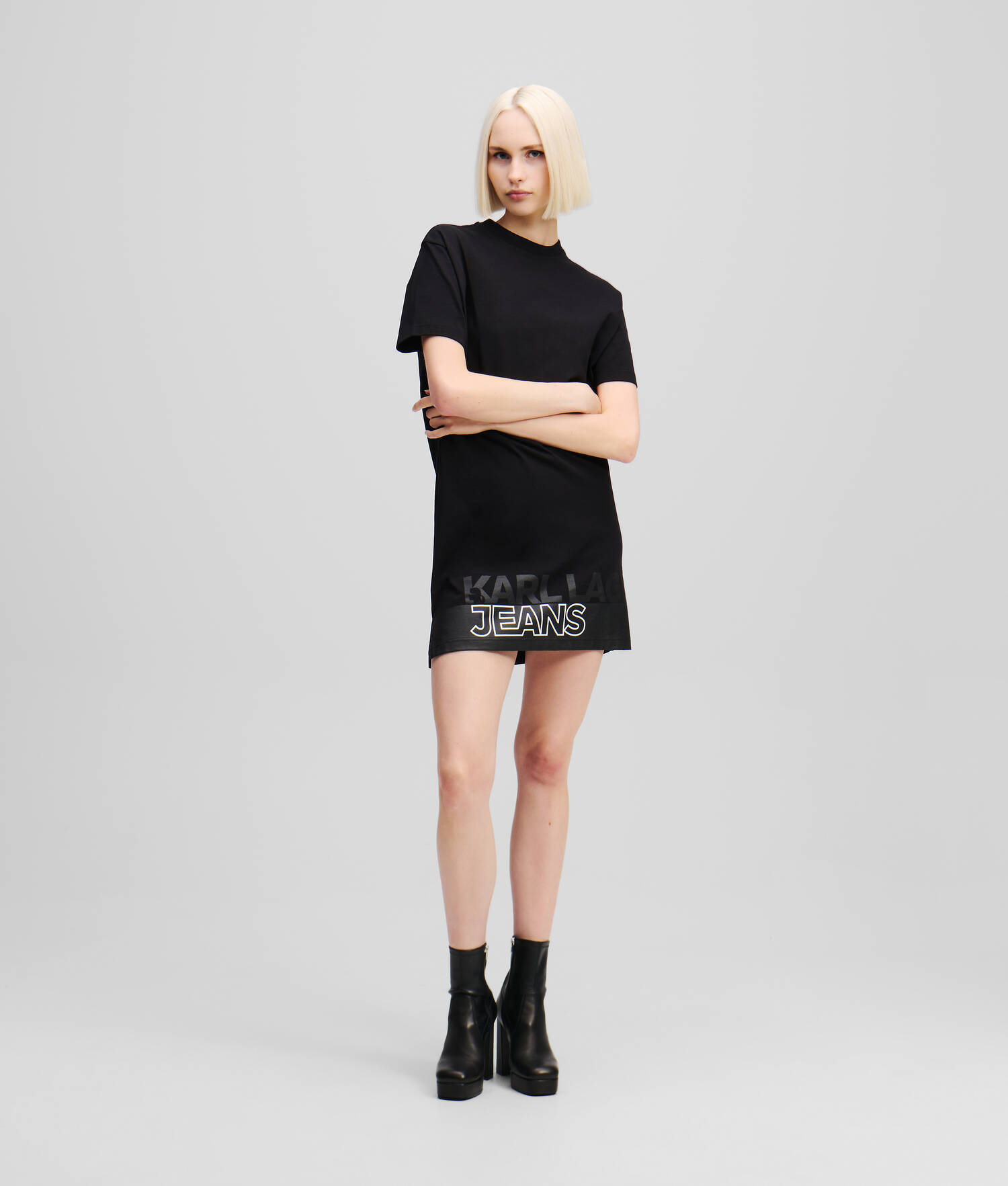 ROBE T-SHIRT À LA COUPE DÉCONTRACTÉE
