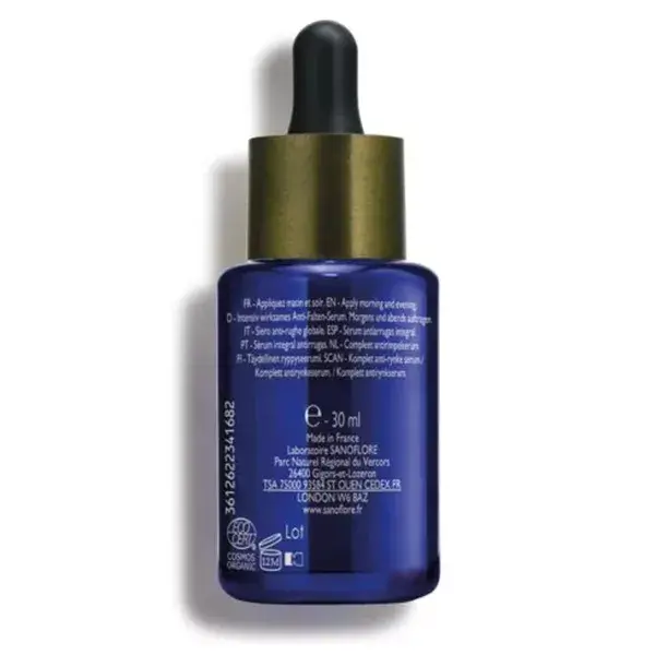 Sanoflore Absolu Merveilleux Sérum Anti-Rides Intégral Bio 30ml