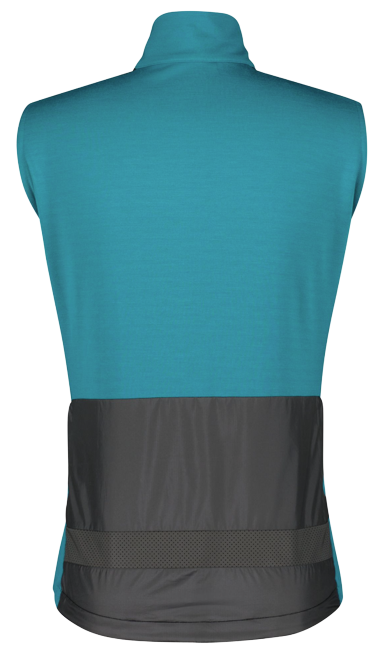 Scott Gravel Warm Merino Vest Vinter-Grøn/sort
