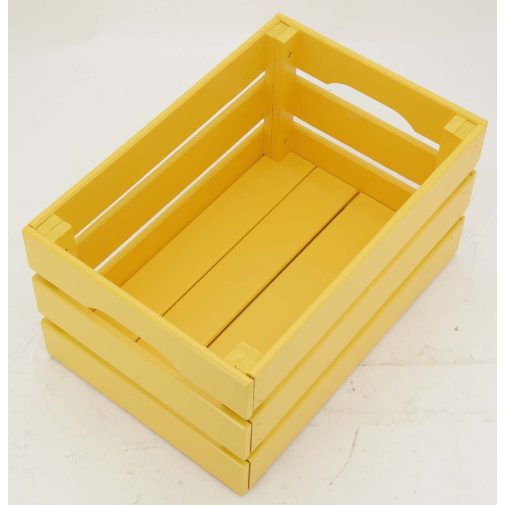 Caisse de rangement en pin grand modèle 46 x 31 x 25 cm