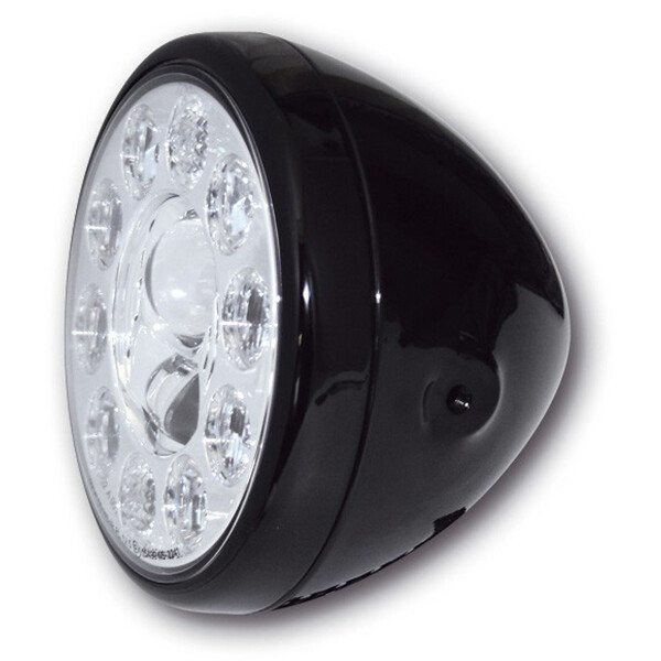 Highsider - Phare Reno Type 1 Noir / Chrome
