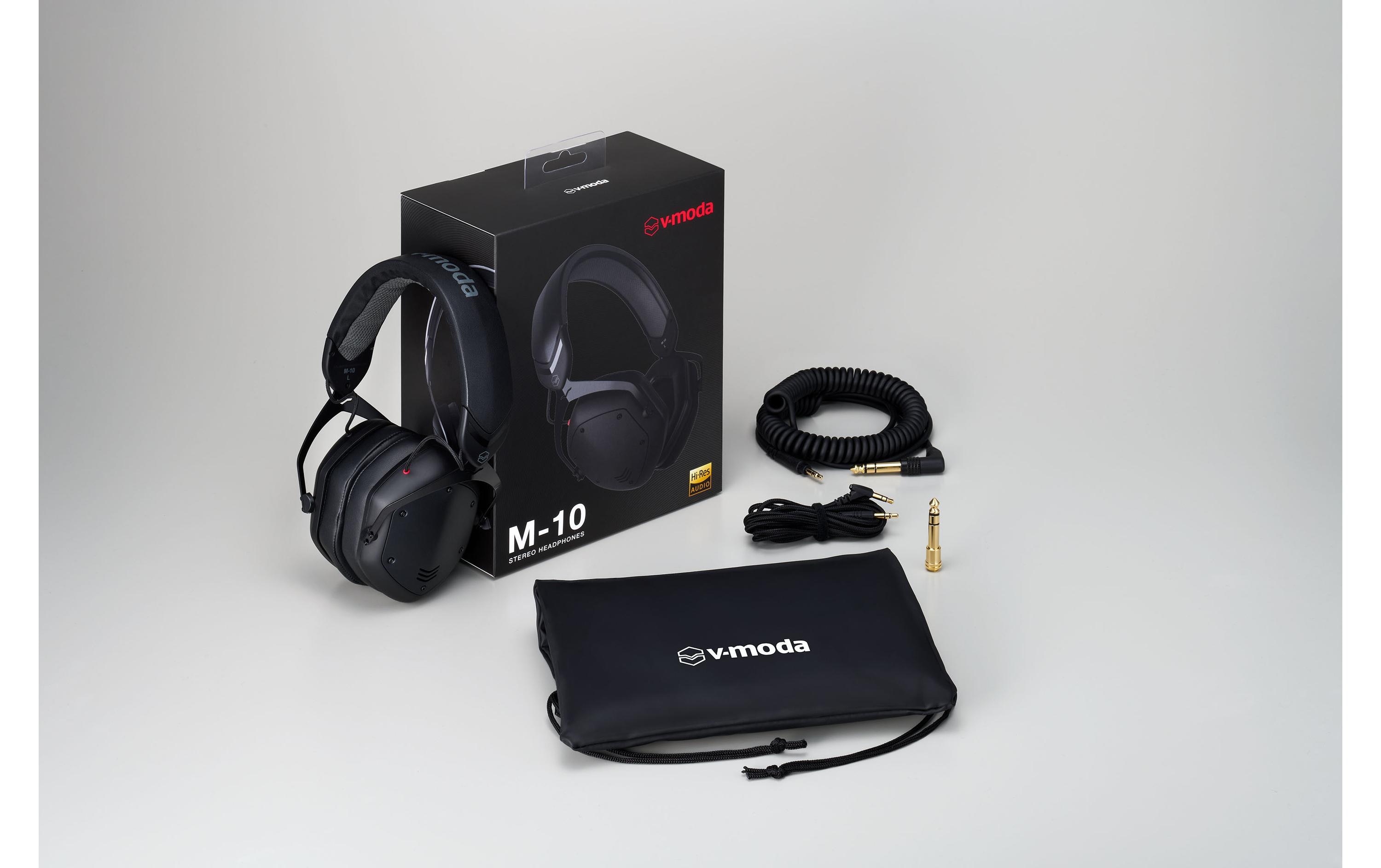 Over-Ear-Kopfhörer M-10 Schwarz<br>Professioneller Over-Ear-Kopfhörer für DJs