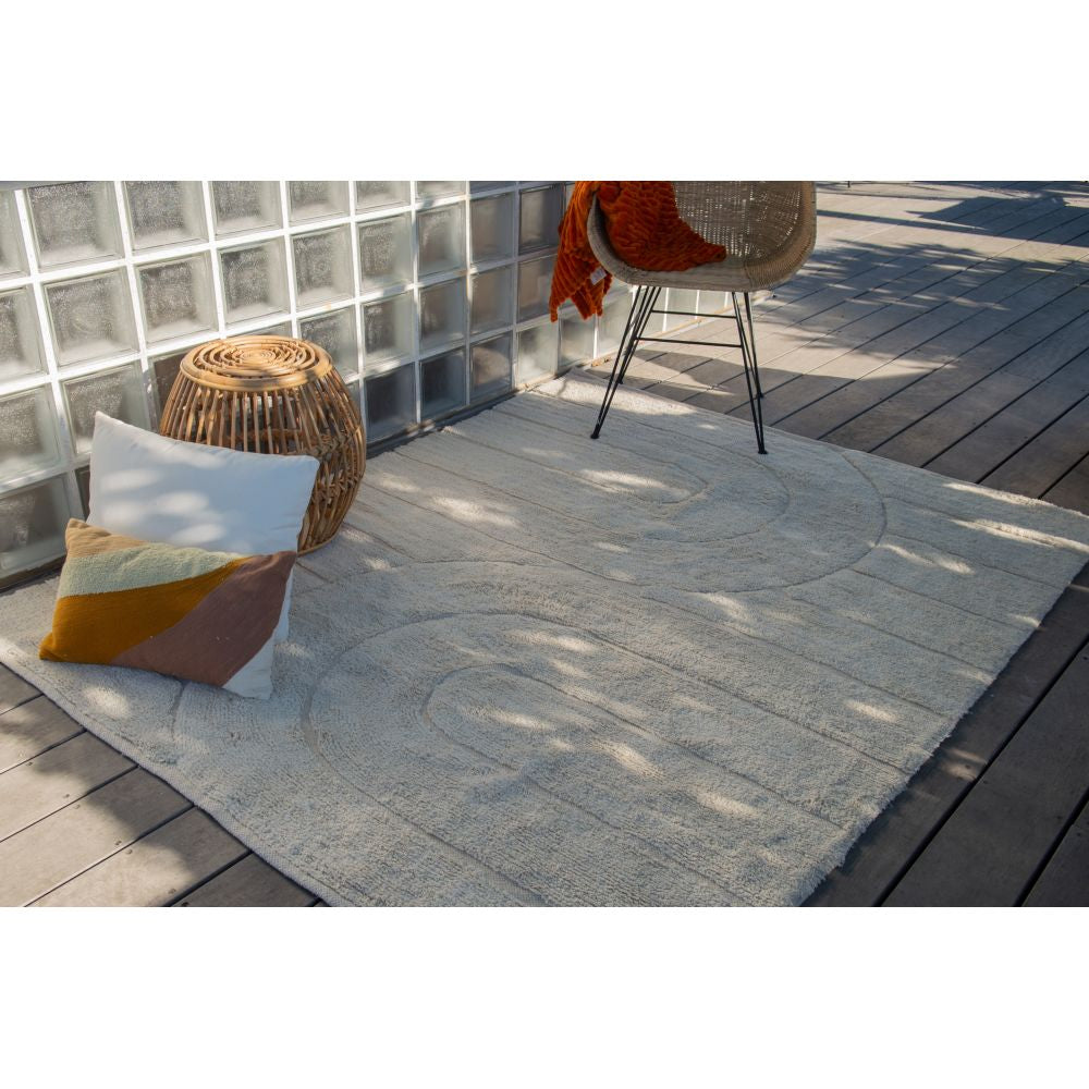 Tapis intérieur - nala - 160 x 200 cm - crème - cezare