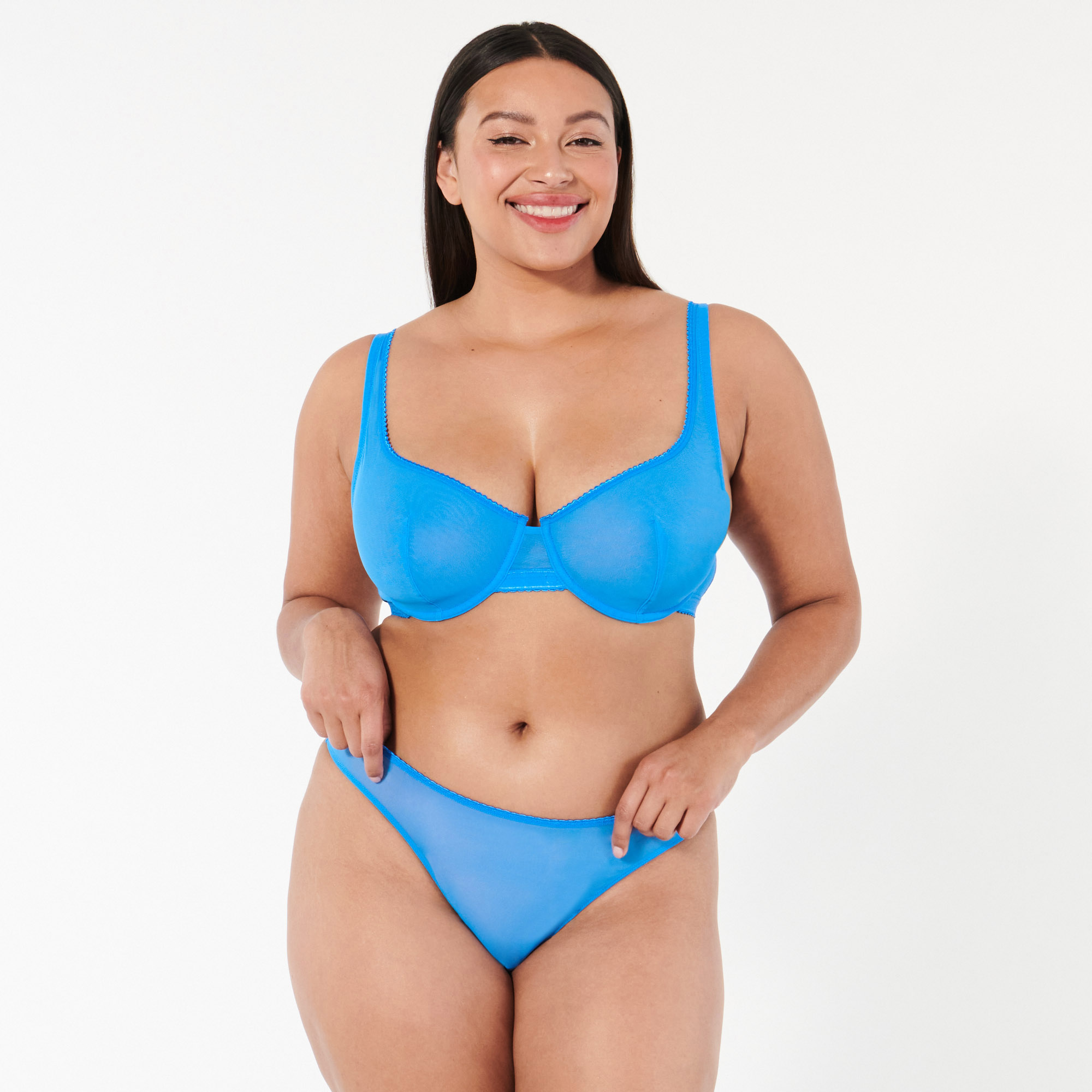 Soutien-gorge corbeille en tulle