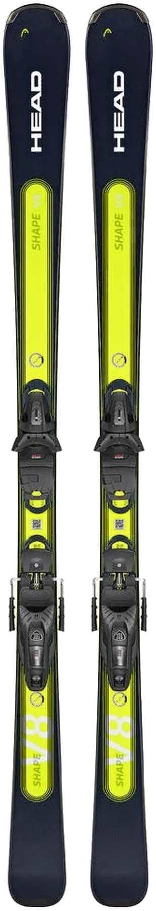 Head Shape e-V8 Ski + PR 11 GW Bindinger - All Mountain Ski Alpinski