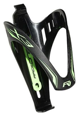 PORTE BIDON RACE ONE X3 RACE MAT noir VERT FLUO