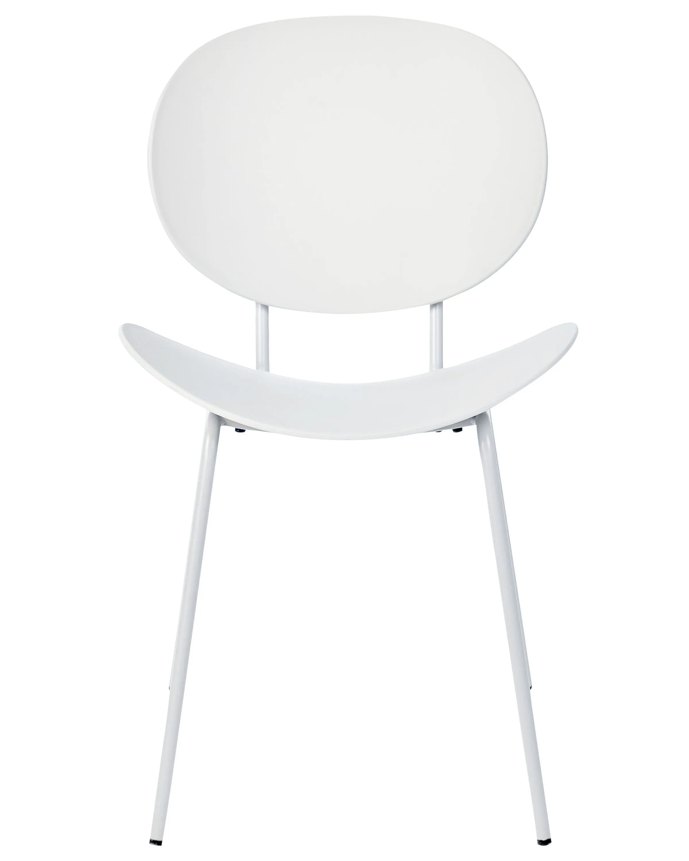 Set van 2 eetkamerstoelen SHONTO Wit