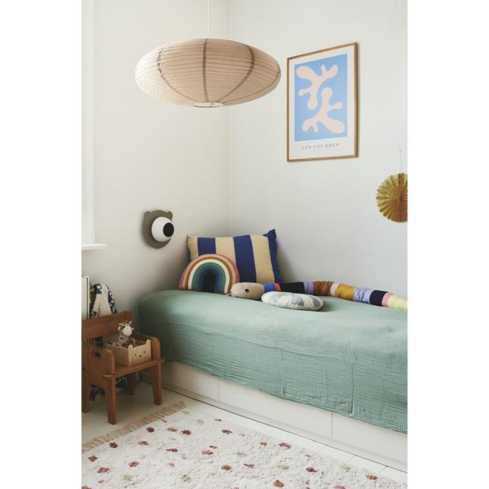 LAMPESKJERM NORDLUX VILLO 60 Ø60X24CM BRUN