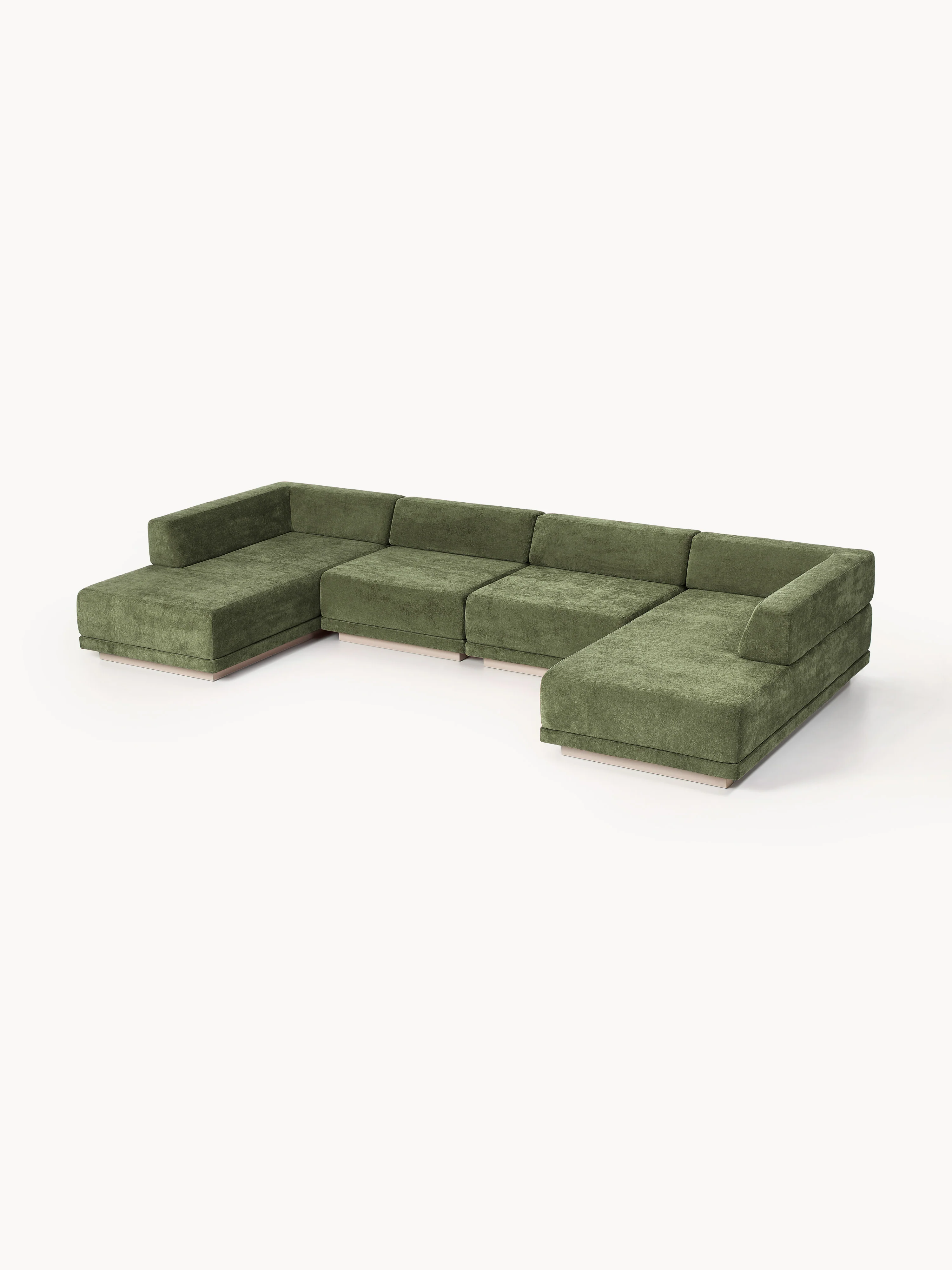 Grote modulaire bank Colin (4-zits)