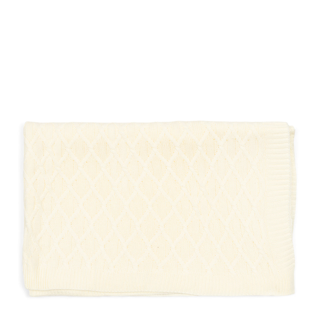 Riviera Maison Knit Cable Throw off-white 170x130