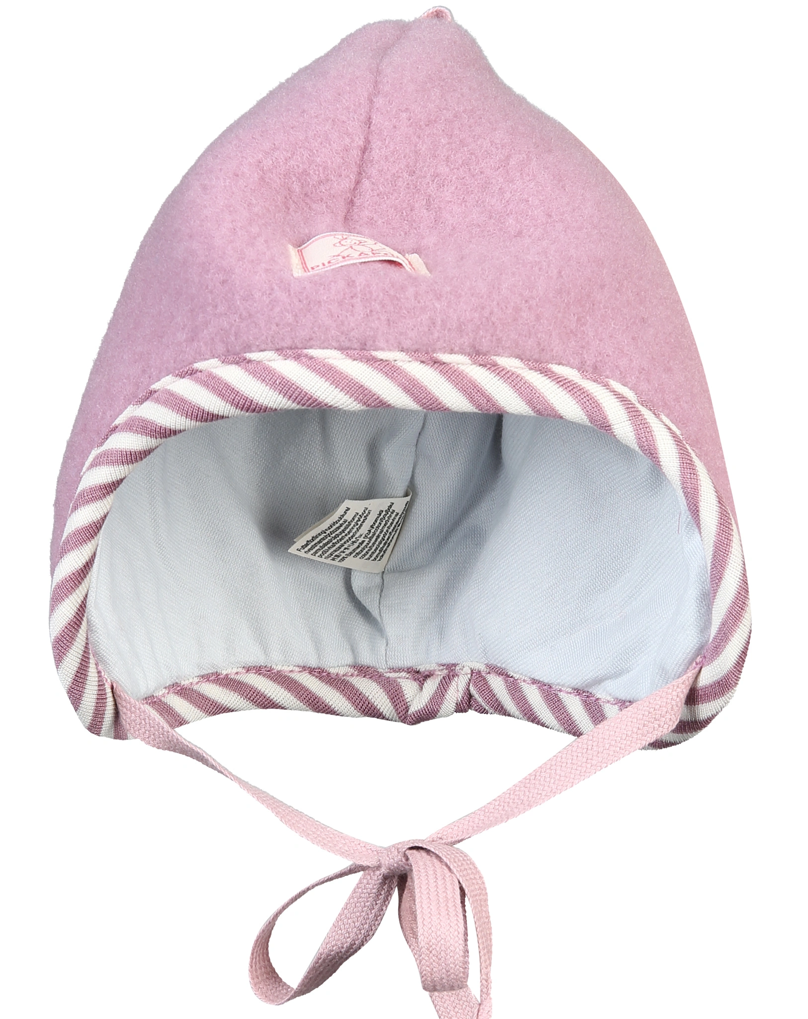 Woll-Fleecemütze MINI gefüttert in alt rose