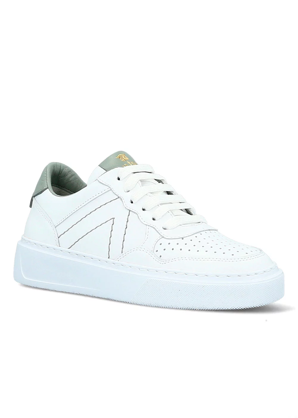 BASKET TIMEA CUIR BLANC