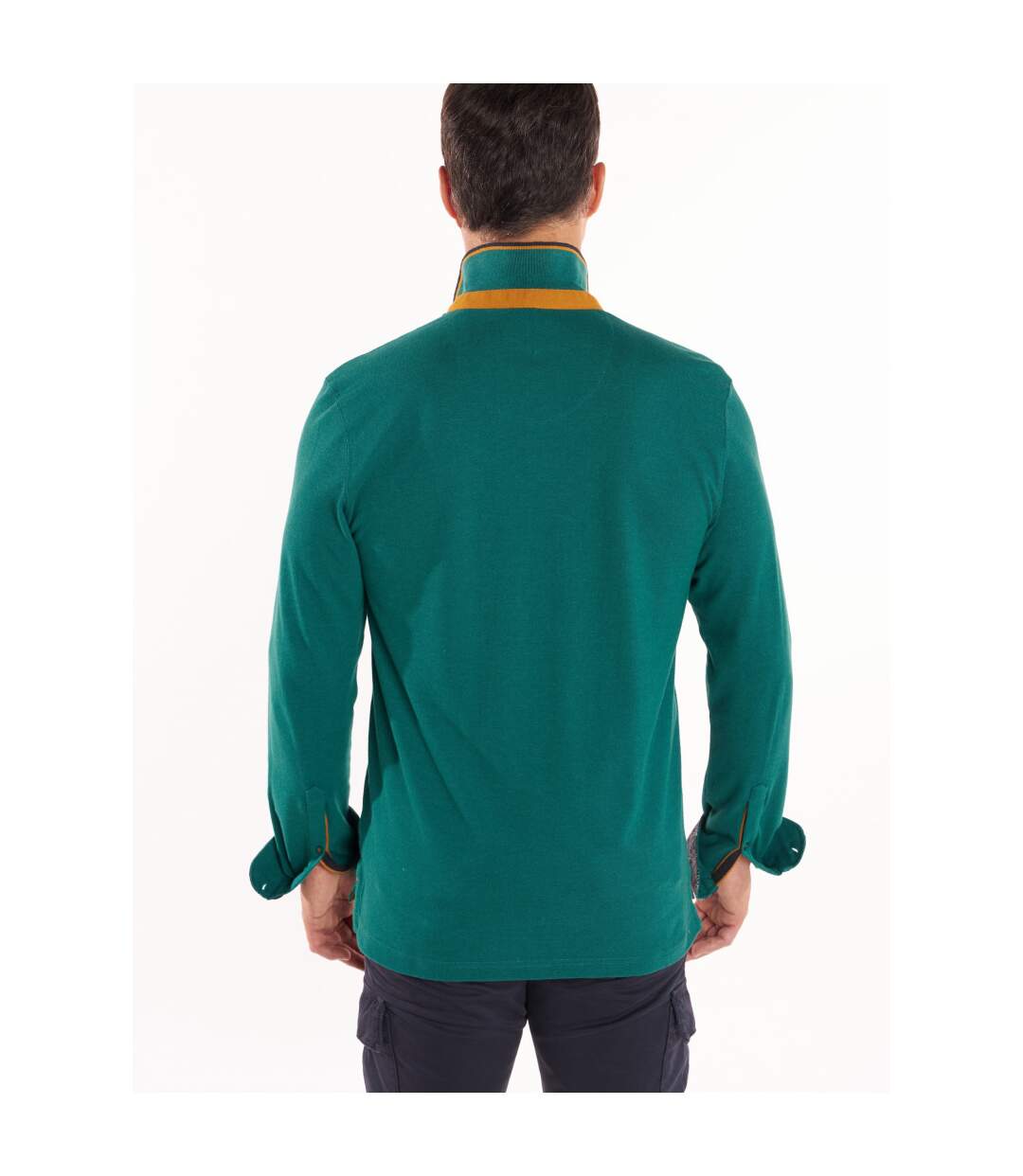 Polo maille piquée d'hiver