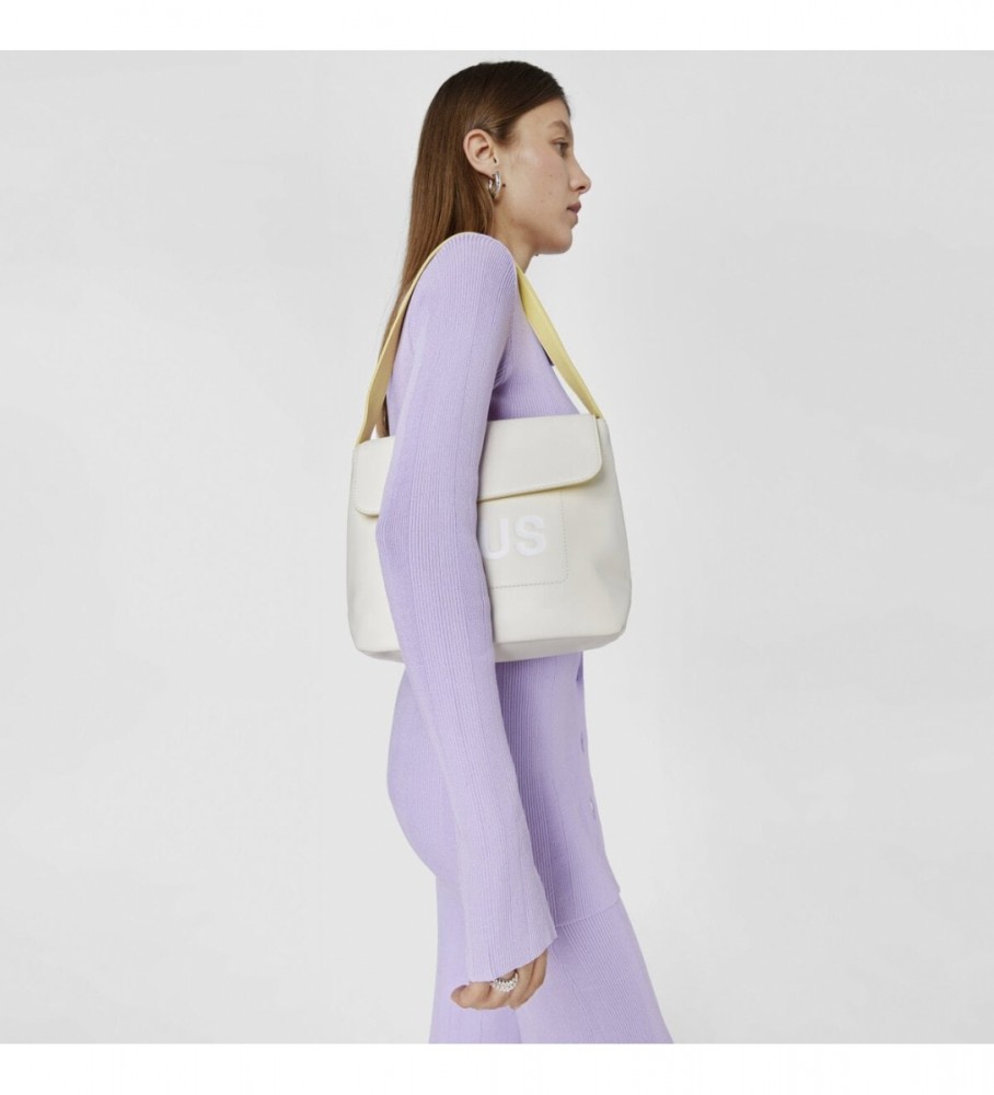 Bolsa Tous S.T. Maya Bege-Amarelo