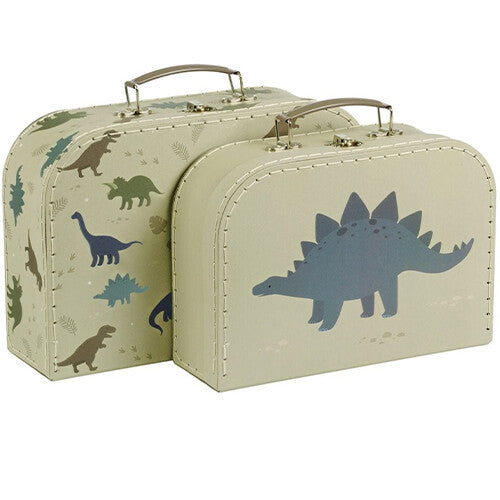 A little lovely company kofferset dinosaurussen - 2st
