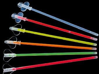 Glowstick DrinkPinne 15-pak med langtidsholdbar lyskraft