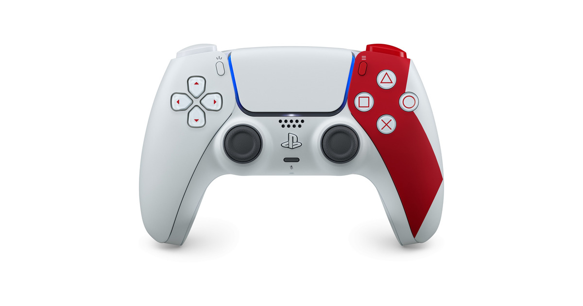 SonyDualSense Draadloze Controller - God of War 20th Anniversary Limited Edition  (Grijs/donkerrood)