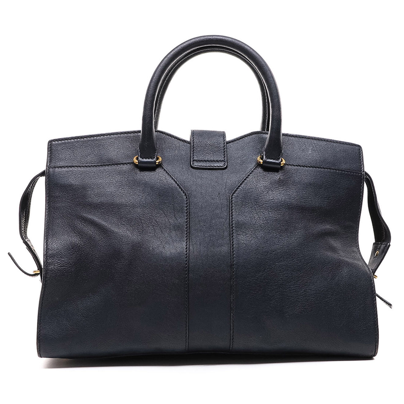 Saint Laurent Sac Cabas Chyc Saint Laurent en Cuir bleu Etat: Très bon état - Longueur 35 cm