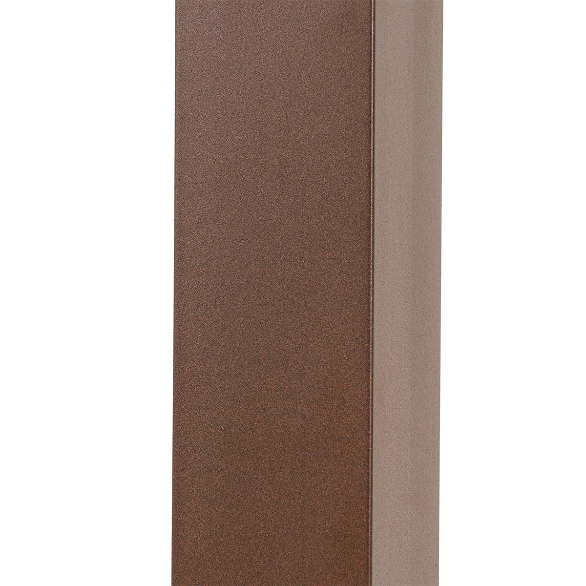 Smart buitenlamp paal roestbruin 80 cm incl. Wifi P45 - Malios