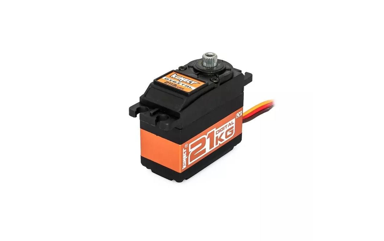 Standard Servo 2113LVRX Racing 21 kg, 0.13 s, BrushlessDigitales Standard Servo mit Metallgetriebe und Brushless-Motor