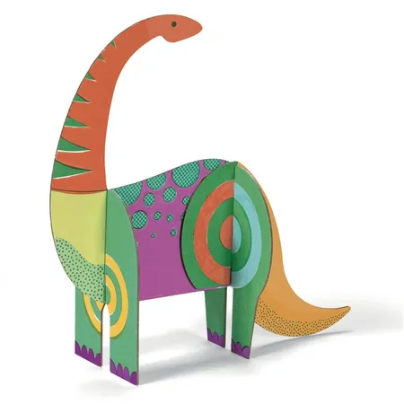 Djeco Malen und Stecken: Dinosaurier