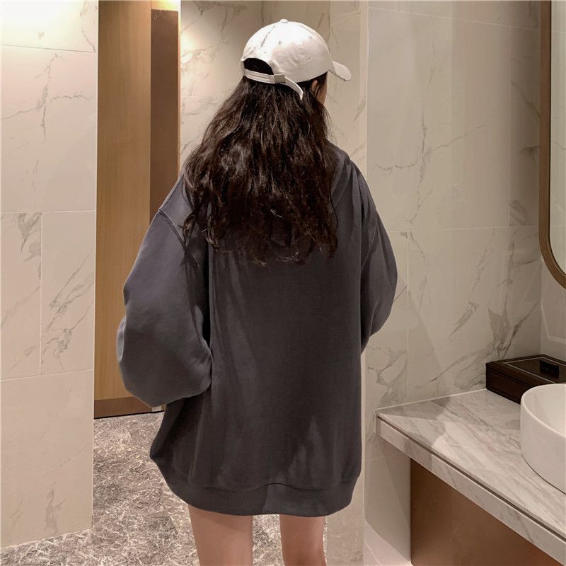 Mushini - Effen hoodie met rits