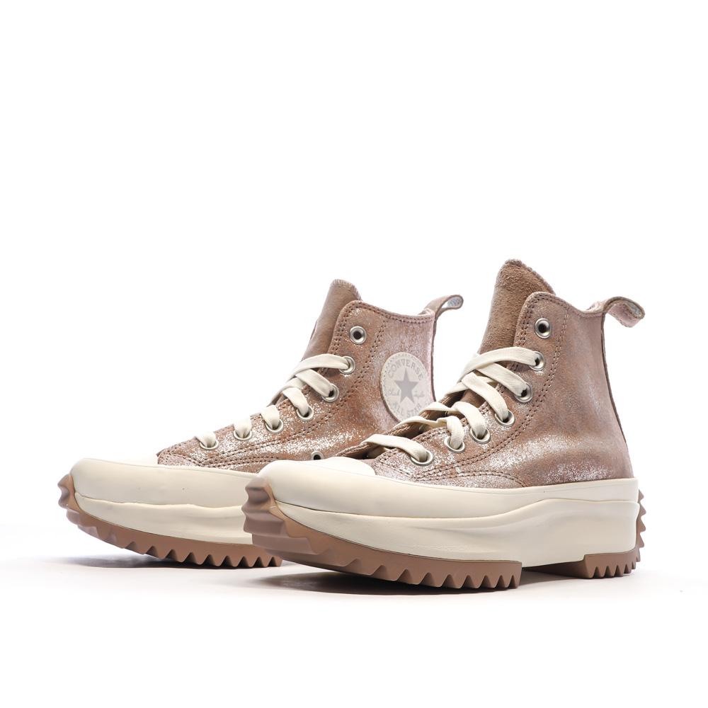 Converse Baskets Rose à paillettes Femme Converse Run Star Hike A11578C