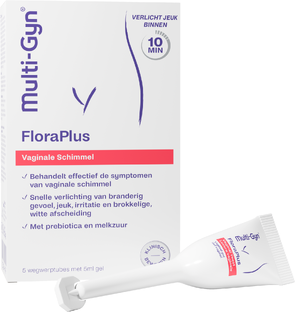Multi-Gyn FloraPlus Vaginale Schimmel Gel 5ST