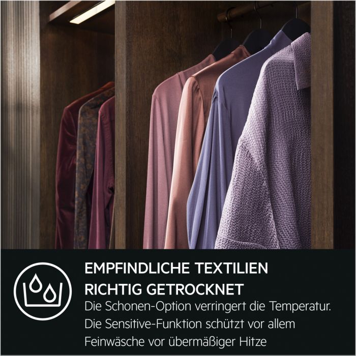 AEG Wärmepumpentrockner 9000 ABSOLUTECARE PLUS WIFI TR9W80699 // 100€ Cashback