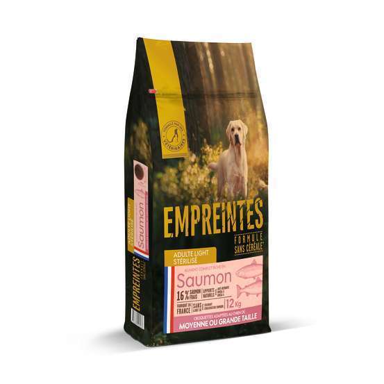 Croquettes Chien stérilisé moyenne & grande taille sans céréales 12kg