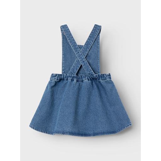 Name It Judit Gaby Spencer Kjole, Dark Denim, 92 cm