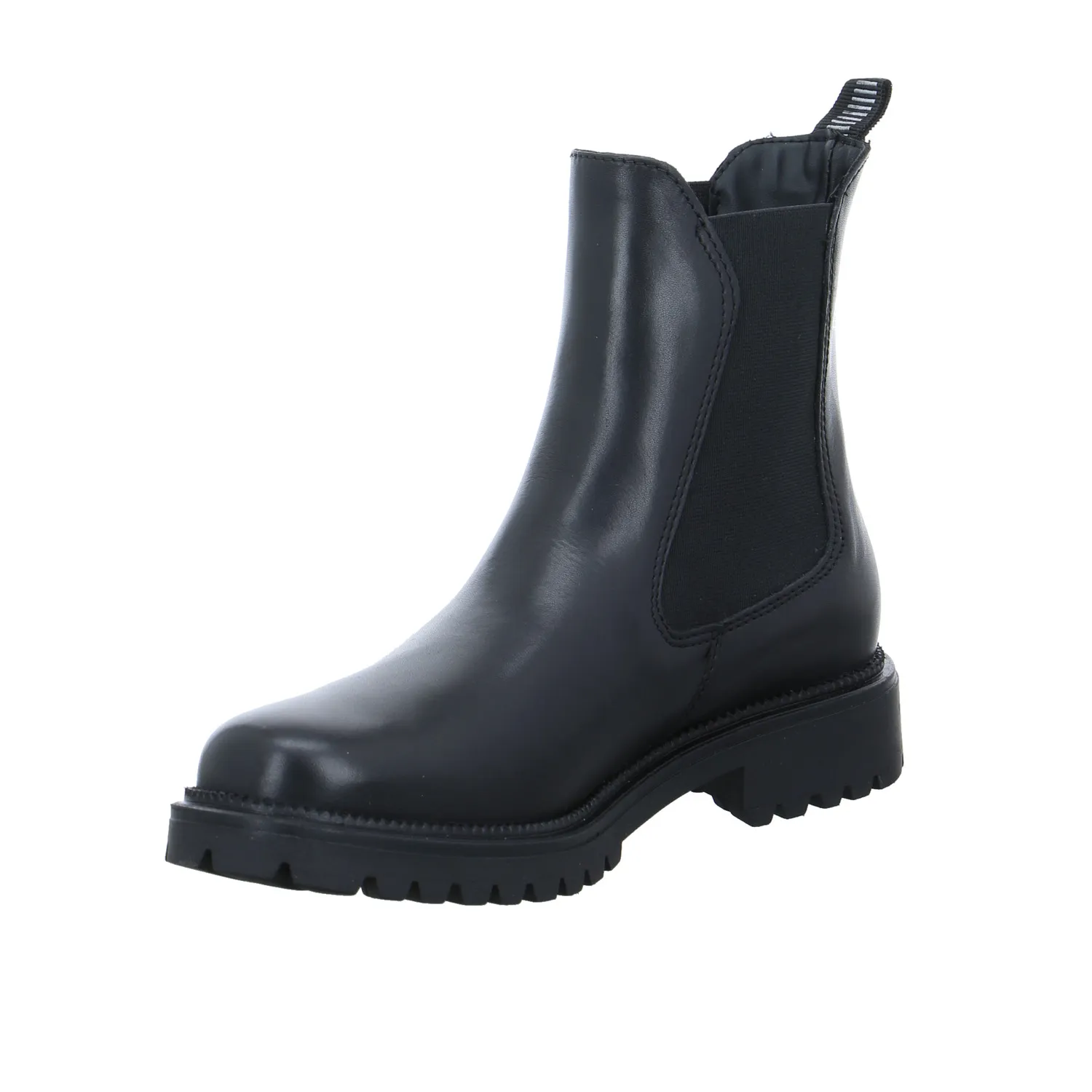 TAMARIS Boot Schwarz Leder