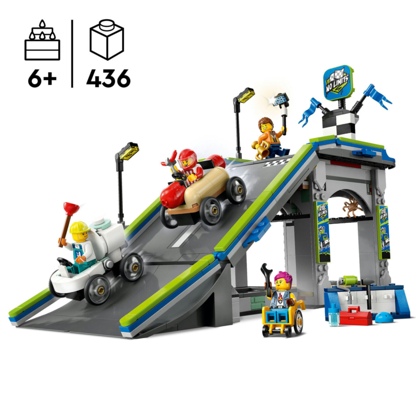 LEGO® City 60460 Keine Limits Seifenkistenrenen, ab 6 Jahren