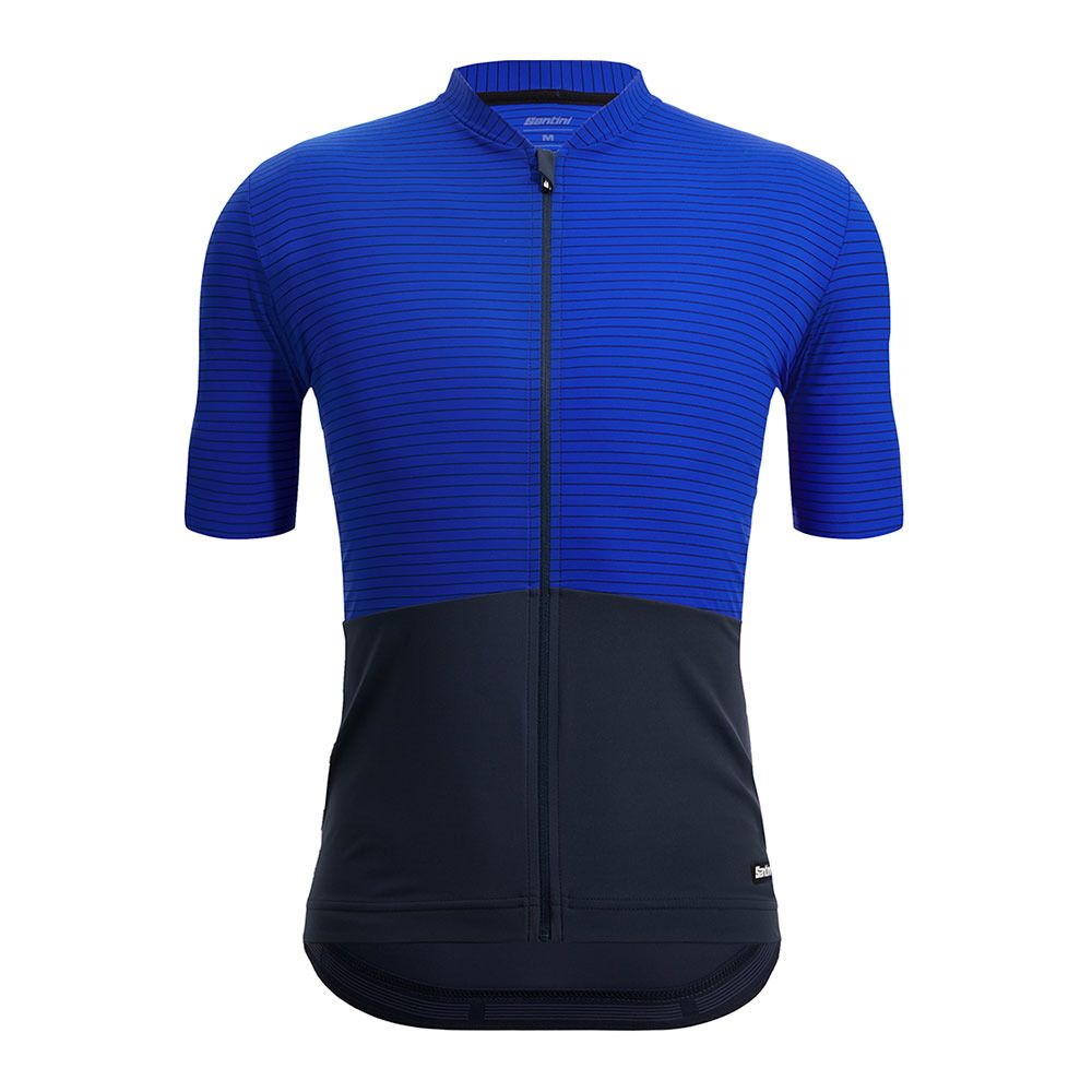 Santini COLORE RIGA - Maillot Homme bleu nautica