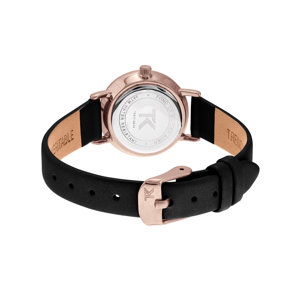 Montre analogique bracelet cuir SOLENE