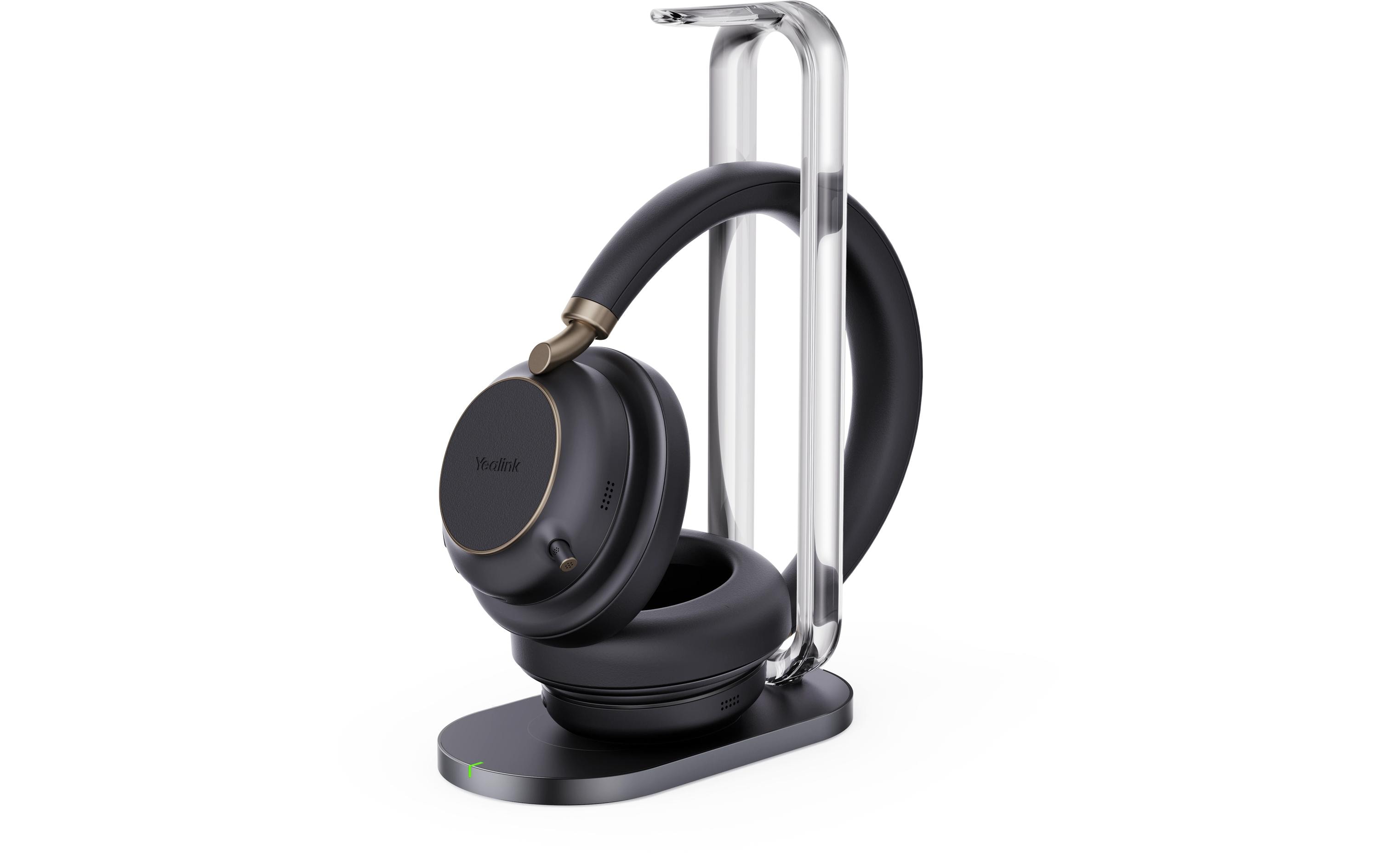 BH76 Plus + Charging Stand Teams USB-C/A<br>Yealink Bluetooth Business Headset mit Standfuß