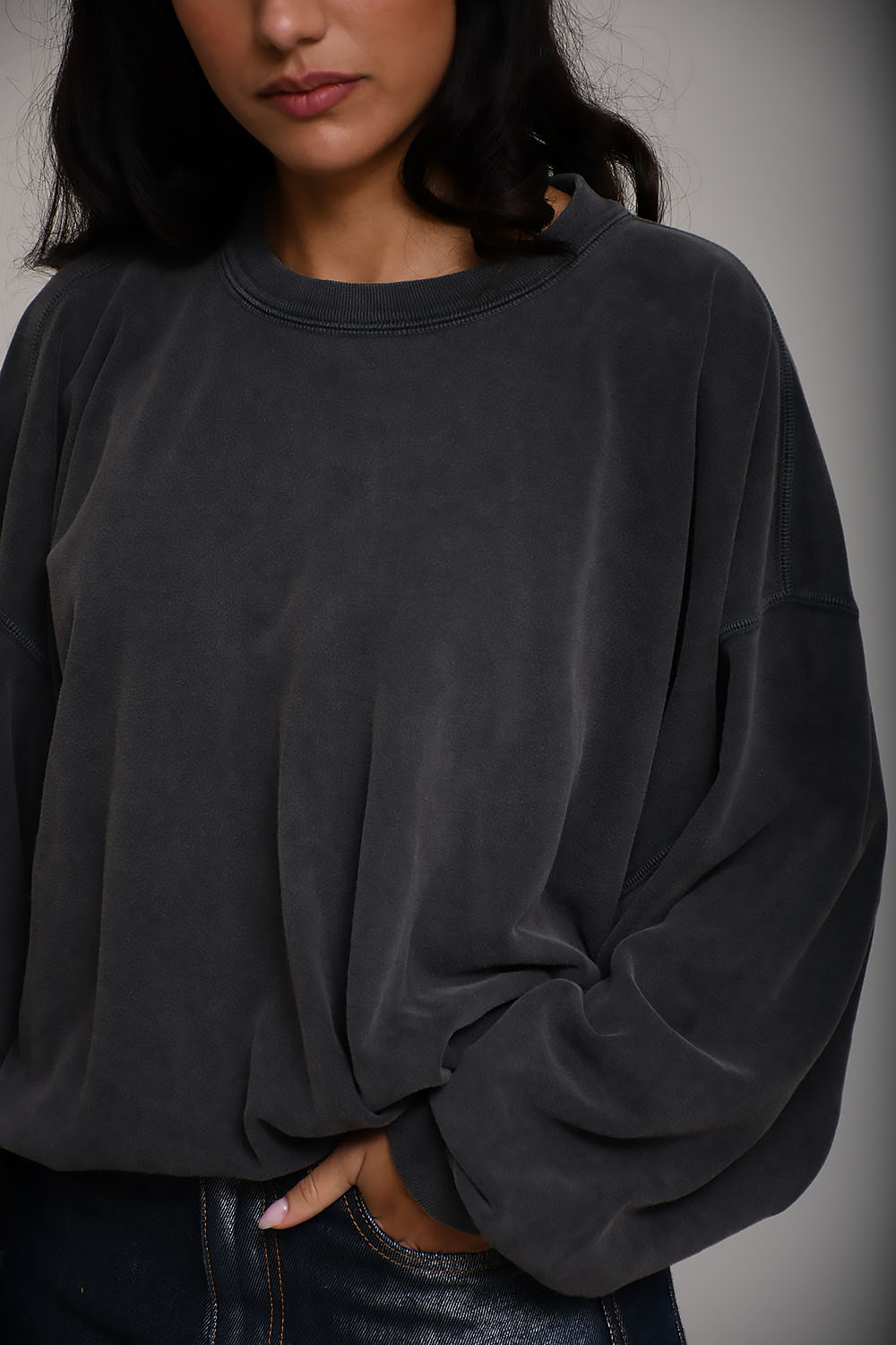 Sauria cotton sweat shirt