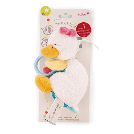 NICI Spieluhr Gans Gilli schlafend 20cm