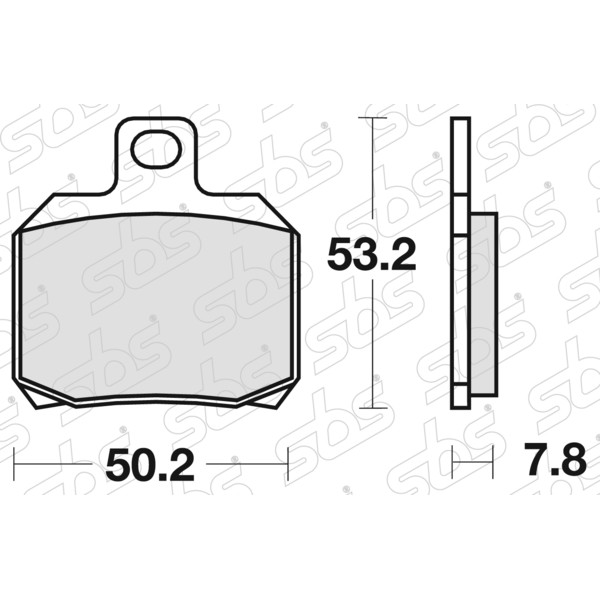 SBS - Plaquettes de frein 157 CT