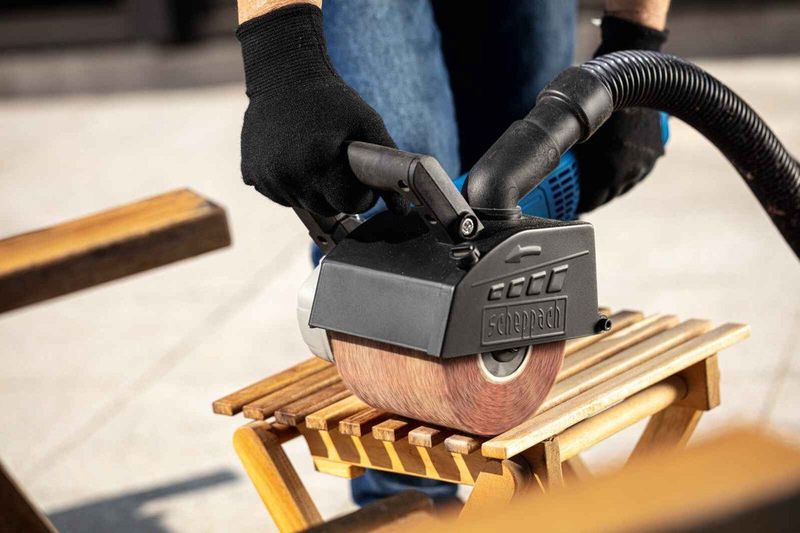 Scheppach - MRS1300 - Slijpmachine - Krachtige 1300 Watt Motor - Geschikt voor Hout en Metaal