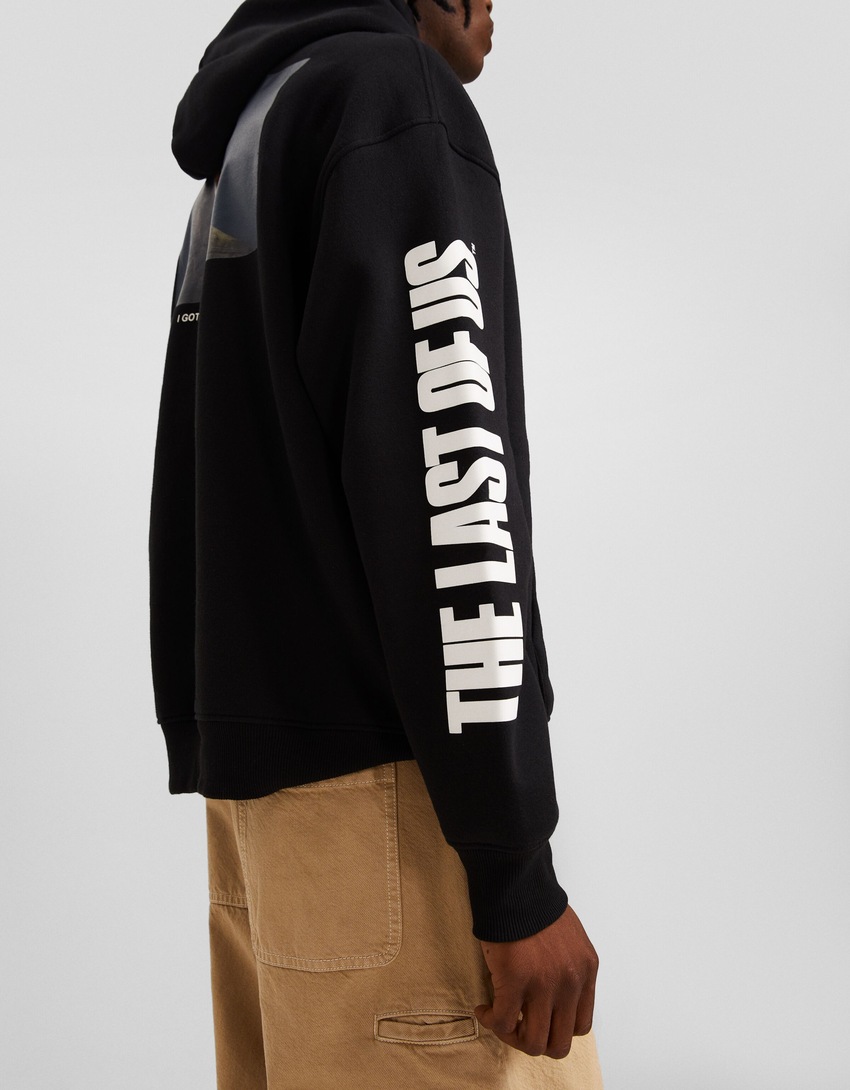 Moletom com capuz estampado de The Last of Us