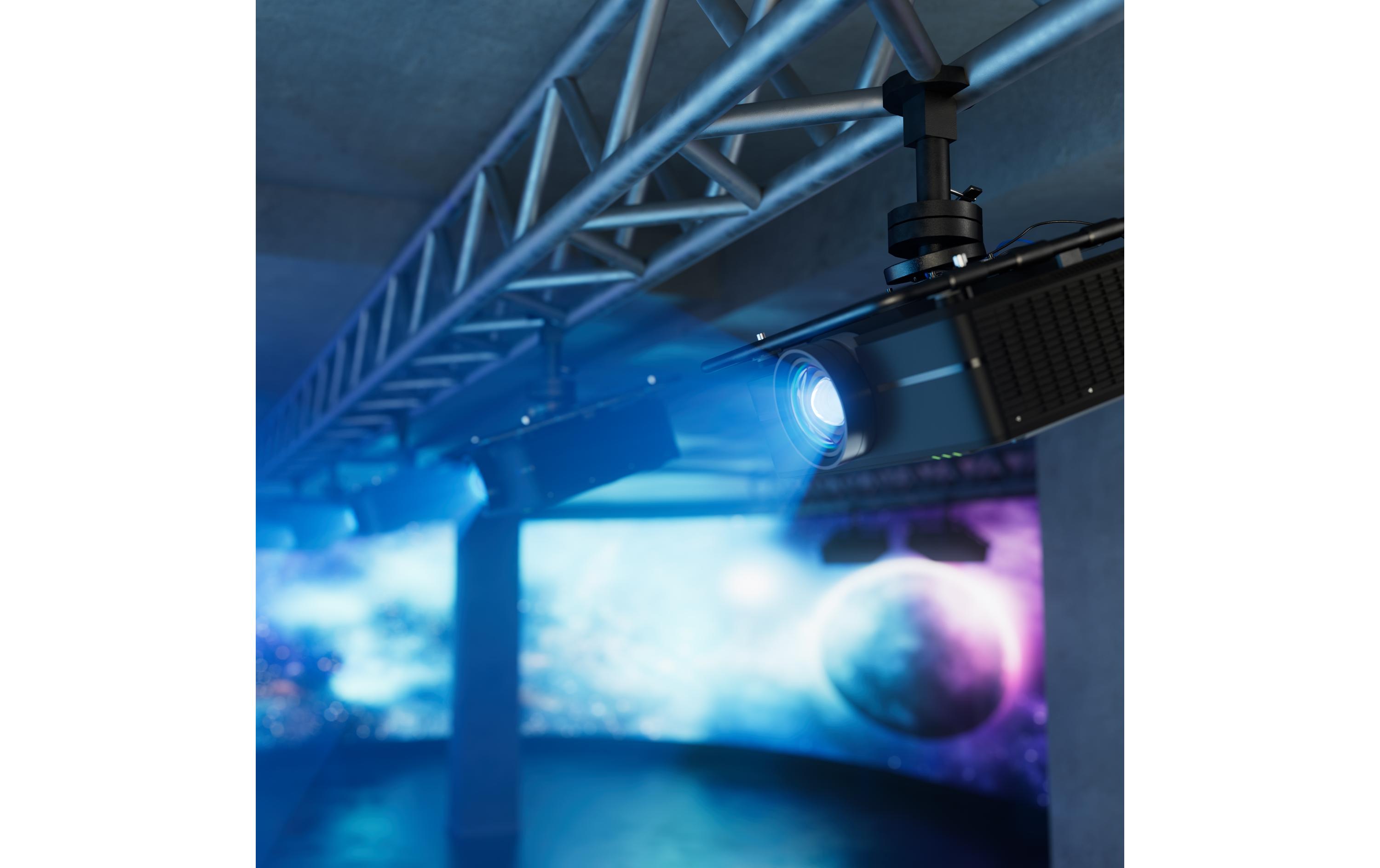 Kurzdistanzprojektor ZU920TST<br>Ultraheller Kurzdistanz-Laserprojektor mit fester Optik