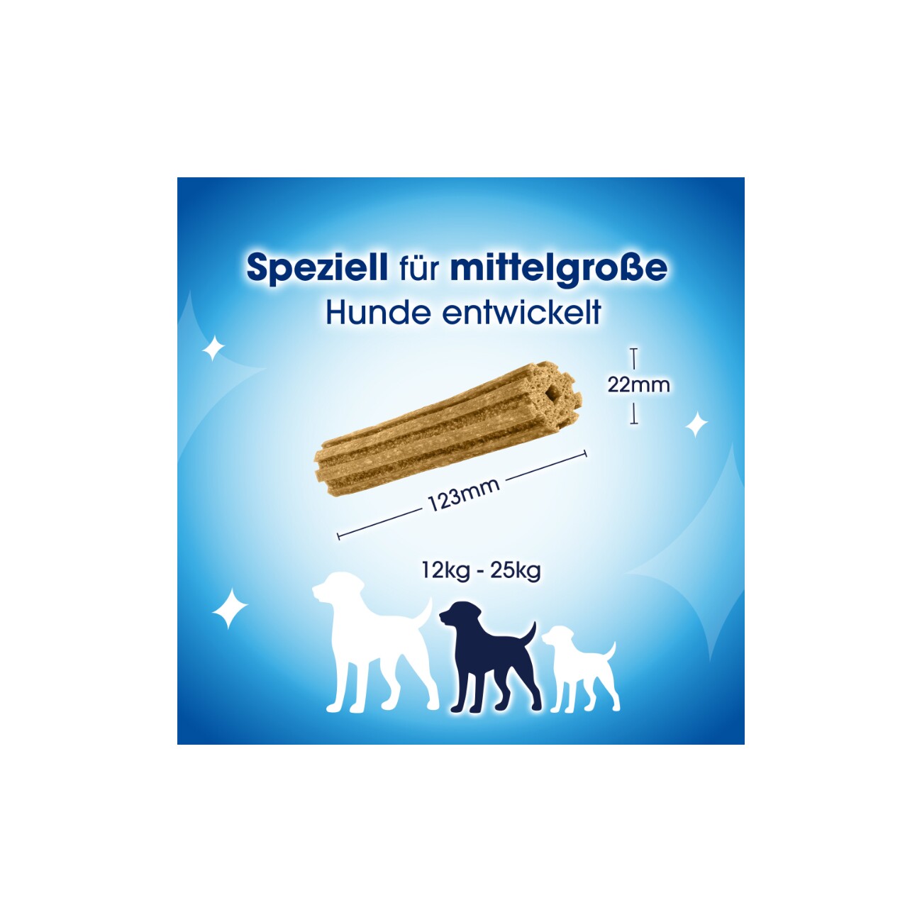 DentaLife PURINA Hunde Zahnpflege-Snacks Großpackung Medium, 84x