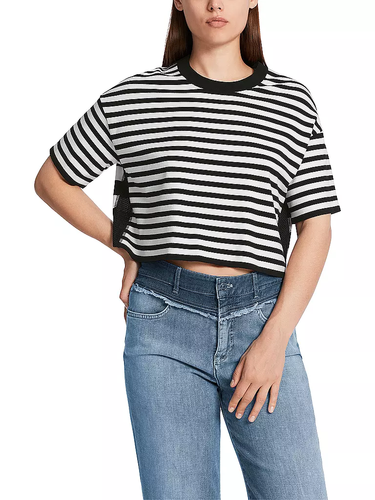 MARC CAIN Pullover schwarz