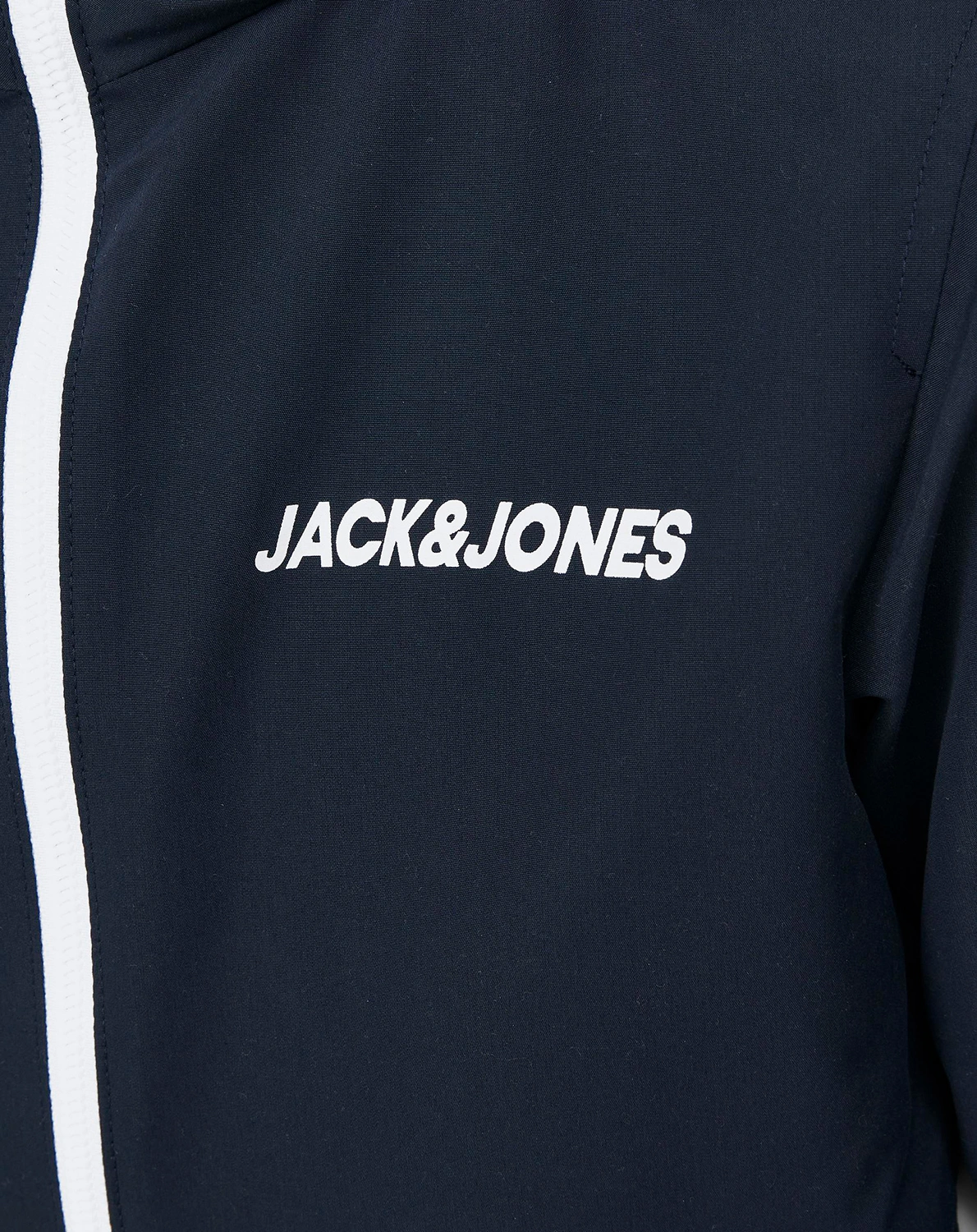 Softshelljacke JJERUSH BLOCKING HOOD BOMBER in navy blazer