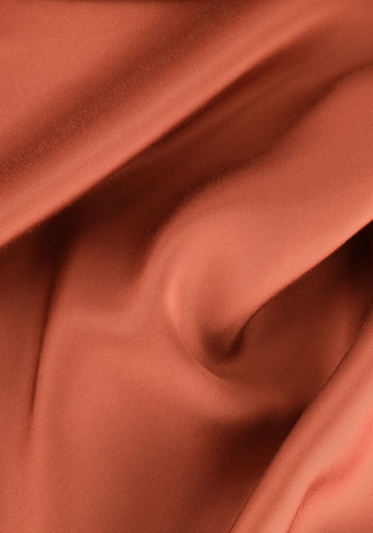 MODSTR\u00D6M rode modstr&ouml;m midi jurk floremd wrap dress