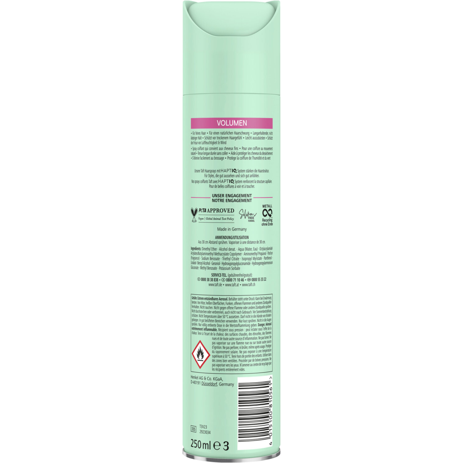 Schwarzkopf Taft Haarspray Volumen